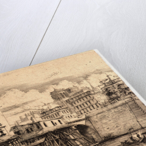 Le Pompe Notre Dame, 1852 by Charles Meryon