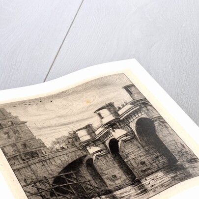 Le Pont Neuf, 1853 by Charles Meryon