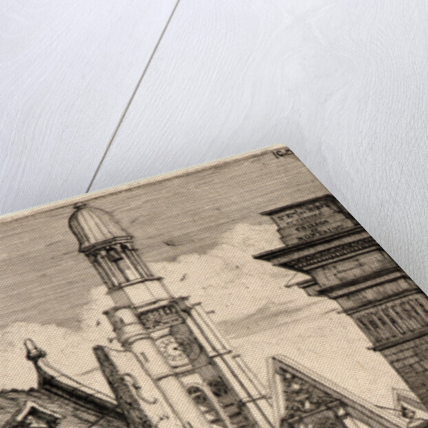 St. Etienne du Mont, 1852 by Charles Meryon