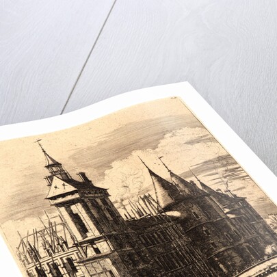 The Clock Tower (La Tour de L'Horloge), 1852 by Charles Meryon