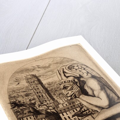 Le Stryge, 1853 by Charles Meryon