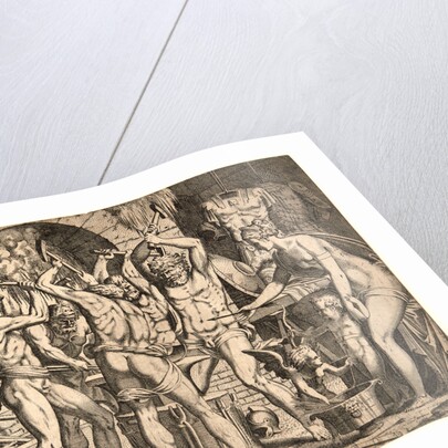 Venus and Amor at the Forge of Vulcan, ca. 1550 by Monogrammist L. D.