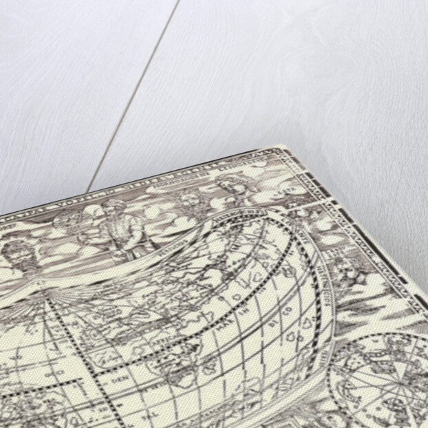 Map: The World of Volpellio (Typo de la carta Cosmographia de Gaspar Volpellio Medeburgense?), ca. 1520-1540 by Anonymous