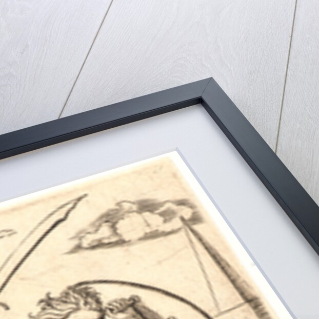 Horatius Cocles, 16th century by Marcantonio Raimondi