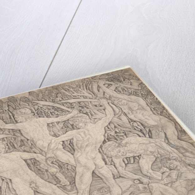 The Battle of the Nudes, ca. 1465-1470 by Antonio del Pollaiolo