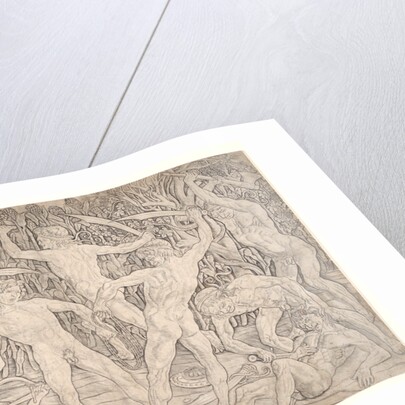 The Battle of the Nudes, ca. 1465-1470 by Antonio del Pollaiolo