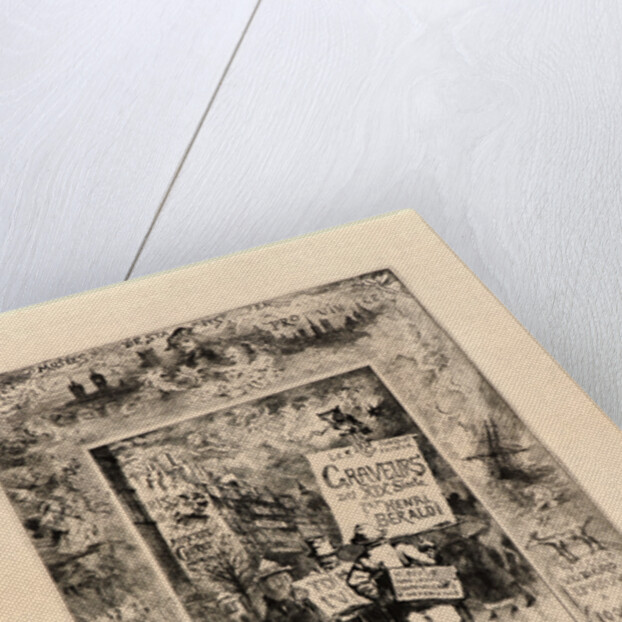 Frontispiece for Les Graveurs du XIXe Siecle by Henri Beraldi, 19th century by Félix Hilaire Buhot