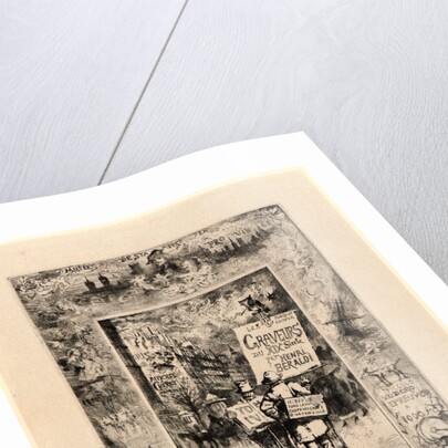 Frontispiece for Les Graveurs du XIXe Siecle by Henri Beraldi, 19th century by Félix Hilaire Buhot