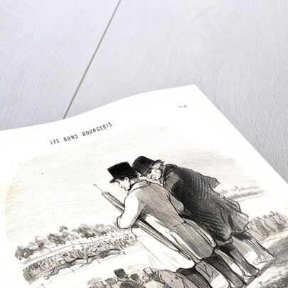 Dire pourtant que c'est comme ça qu'on améliore les chevaux.., 1846 by Honoré Daumier