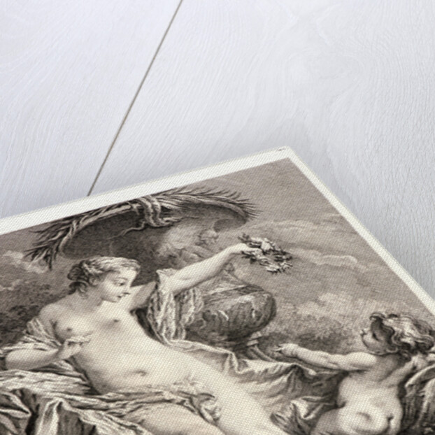 Venus and Amor, ca. 1730-1740 by Pierre-Alexandre Aveline