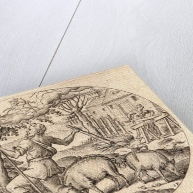 The Twelve Months, November, 1568 by Etienne Delaune