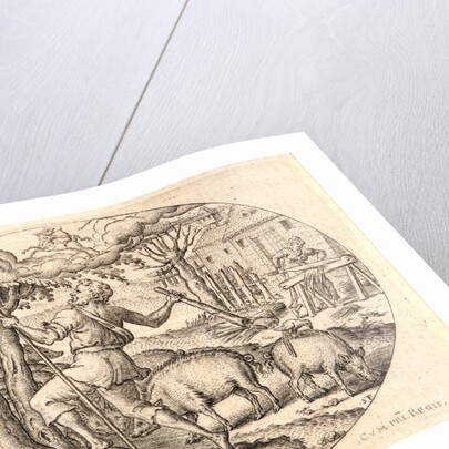 The Twelve Months, November, 1568 by Etienne Delaune