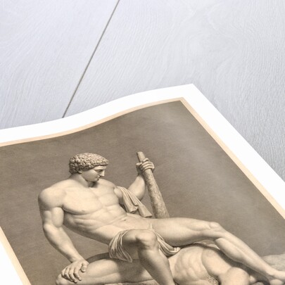 Theseus with the Slain Minotaurus by Raphael Morghen