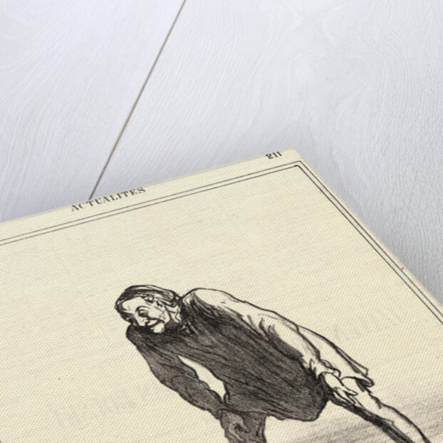 Les Escargots non sympathiques, 1869 by Honoré Daumier