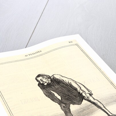 Les Escargots non sympathiques, 1869 by Honoré Daumier