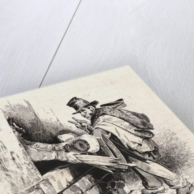 C'est usé, ça ne vaut pas deux sous, 1833 by Honoré Daumier