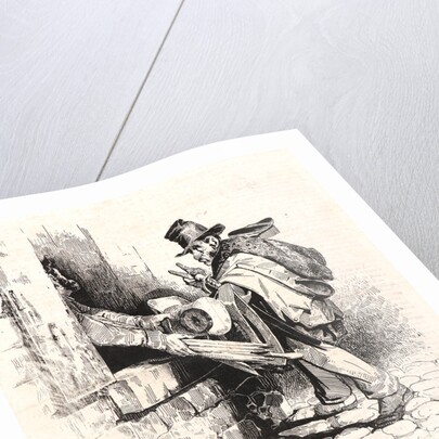 C'est usé, ça ne vaut pas deux sous, 1833 by Honoré Daumier