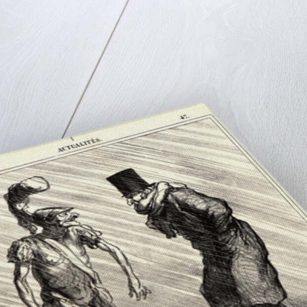 Vous trouvez le printemps trop froid.., 1867 by Honoré Daumier