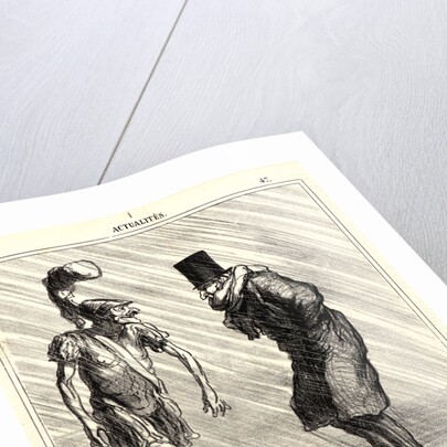 Vous trouvez le printemps trop froid.., 1867 by Honoré Daumier