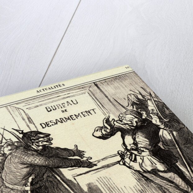 Aprés vous!.., 1868 by Honoré Daumier