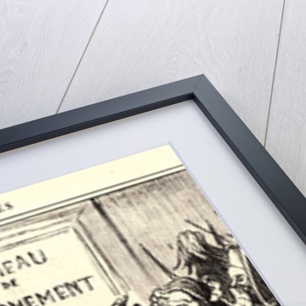 Aprés vous!.., 1868 by Honoré Daumier