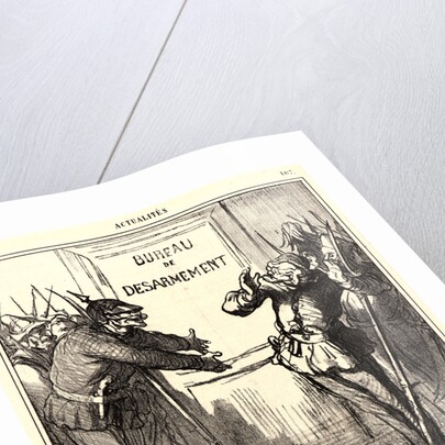 Aprés vous!.., 1868 by Honoré Daumier