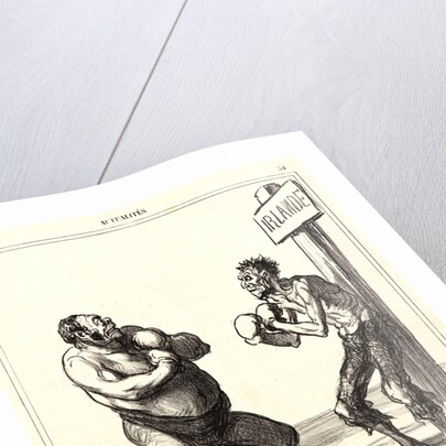Ce qu'on appelle le ROYAUME-UNI, 1866 by Honoré Daumier