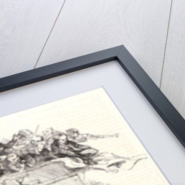 Voillllllllllla le Grrrrrrrrrrrrrrand Galop Charivarique, 1839 by Honoré Daumier