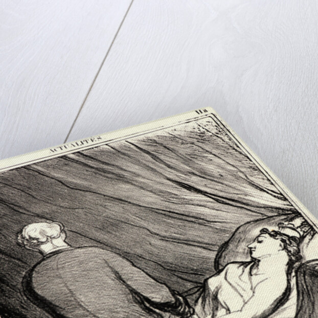 —Ma chère France.., 1870 by Honoré Daumier