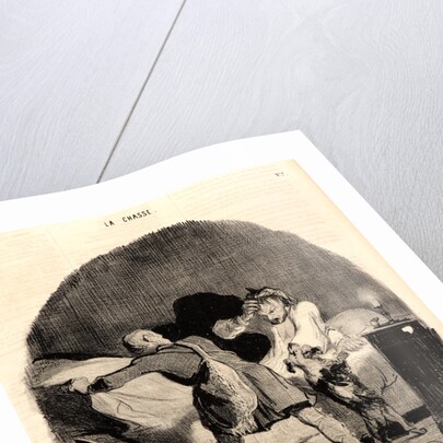 Allons, haut! y sommes-nous?.., 1843 by Honoré Daumier