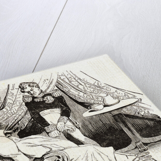 L'Europe peut dormir Tranquille; ce ne sera bien. Dieu protège la France, 1834 by Honoré Daumier