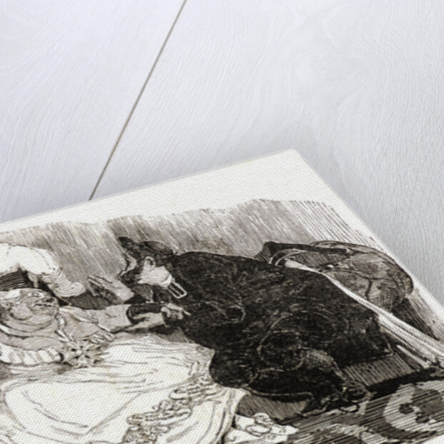 Empoignez-les Tous, ma chere. Le Dieu qui nous mene reconnaitra le siens, 1834 by Honoré Daumier