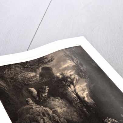 Twilight (Le Crepuscule), 1852 by Alexandre Calame