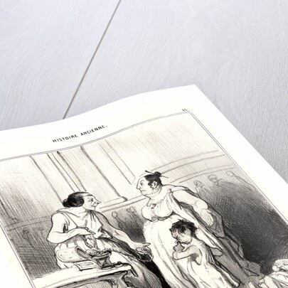 La Mère des Gracques, 1842 by Honoré Daumier