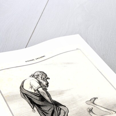 Télémaque et Mentor, 1842 by Honoré Daumier