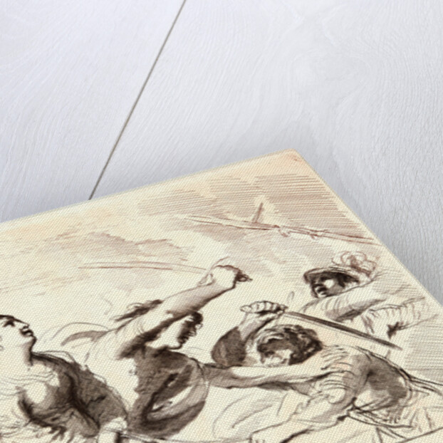 Angelica and Medora by Giovanni Ottoviani