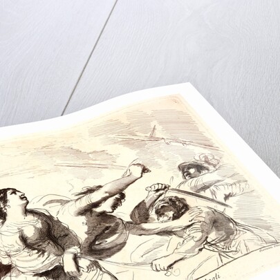 Angelica and Medora by Giovanni Ottoviani