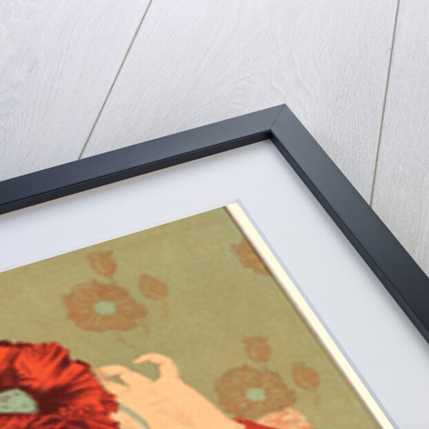 Jeune Fille aux Coquelicots, ca. 1897 by G. Darbour