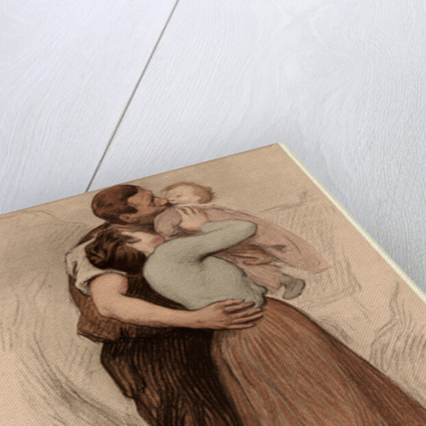 The Kiss (Le Baiser), 1898 by Victor Emile Prouvé