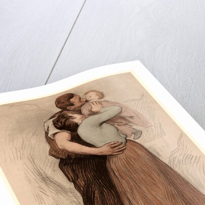 The Kiss (Le Baiser), 1898 by Victor Emile Prouvé