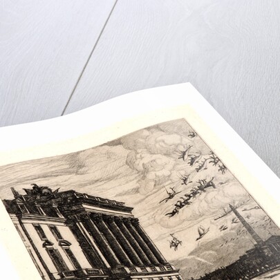 The Admiralty, Paris (Ministère de la Marine, Paris), 1865 by Charles Meryon