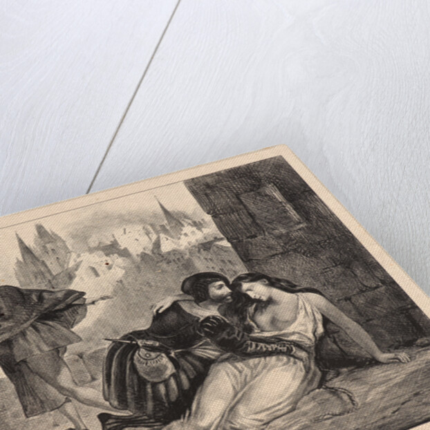 Jane Shore, 1828 by Eugène Delacroix