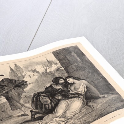 Jane Shore, 1828 by Eugène Delacroix