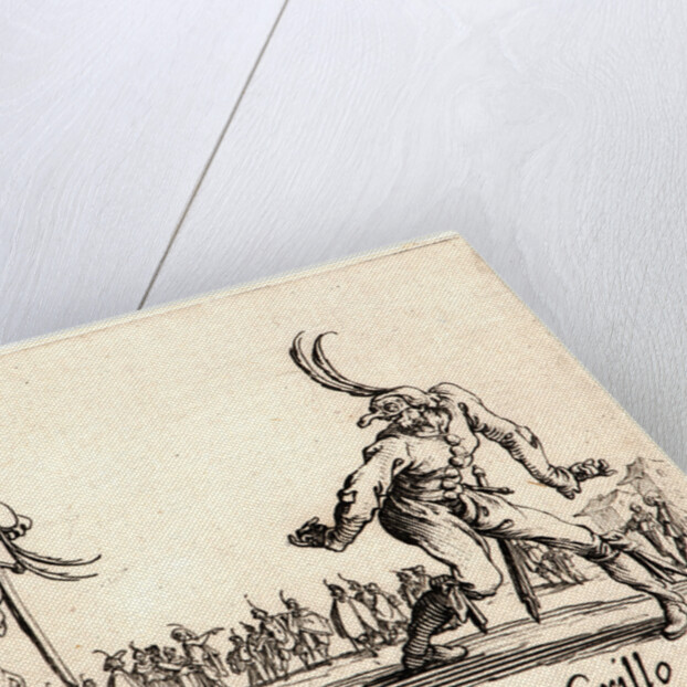 Cap. Bonbardon and Cap. Grillo, 1622 and later by Jacques Callot