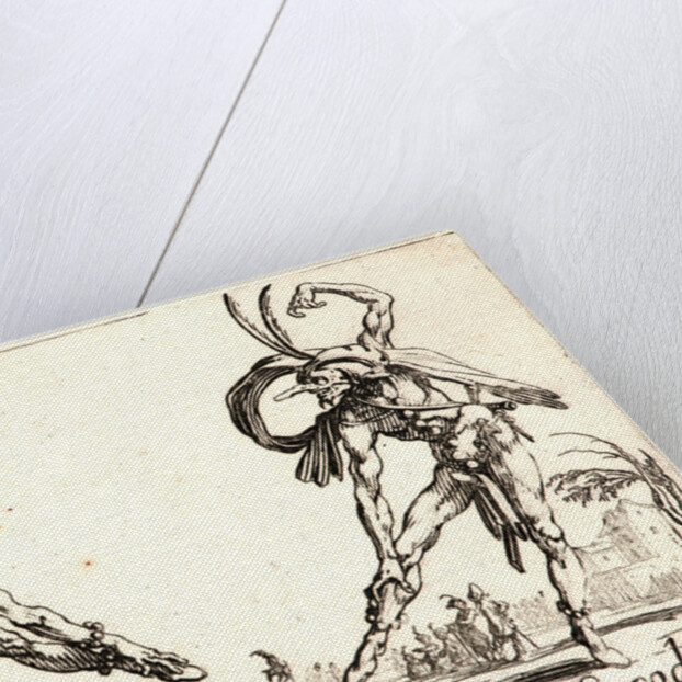 Cap. Espangarata and Cap. Cocodrillo, 1622 and later by Jacques Callot