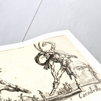 Cap. Espangarata and Cap. Cocodrillo, 1622 and later by Jacques Callot