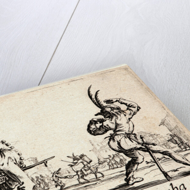 Cap. Babeo and Cucuba, 1622 and later by Jacques Callot