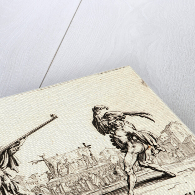 Razullo and Cucurucu, 1622 and later by Jacques Callot