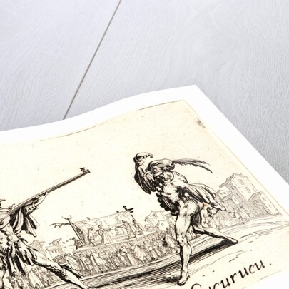 Razullo and Cucurucu, 1622 and later by Jacques Callot