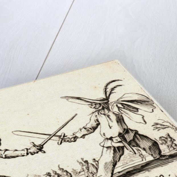 Taglia Cantoni and Fracasso, 1622 and later by Jacques Callot